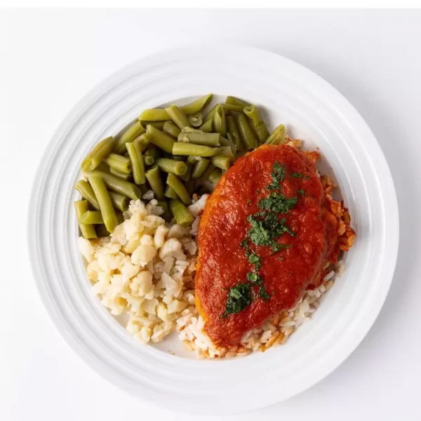 Baked Creole Fish Meal