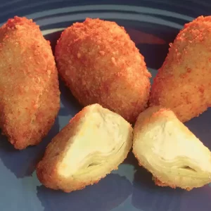 Breaded Parmesan Artichoke Hearts