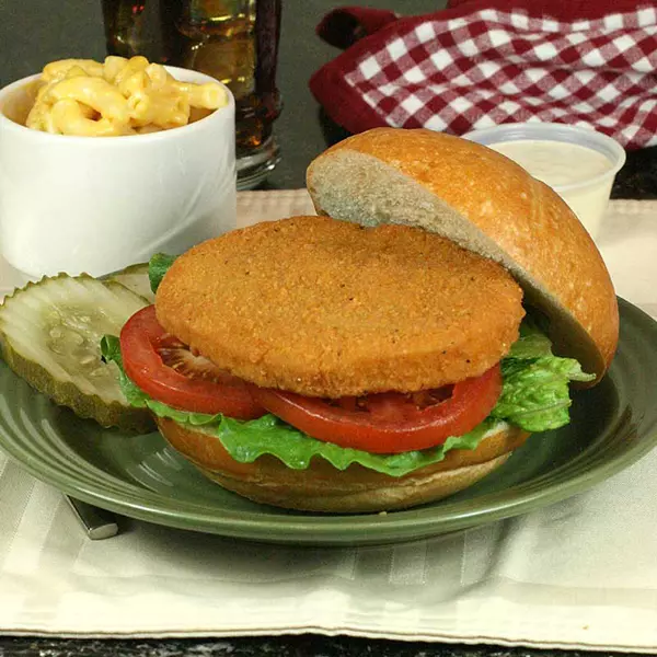 Chicken Breast, Patty, Breaded