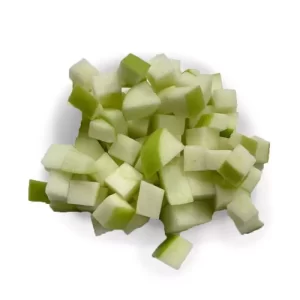 Granny Smith Apples, Diced, IQF