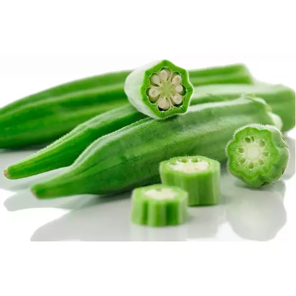 Okra, Cut