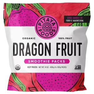 Pitaya : Dragon Fruit, Organic, Smoothie Packs