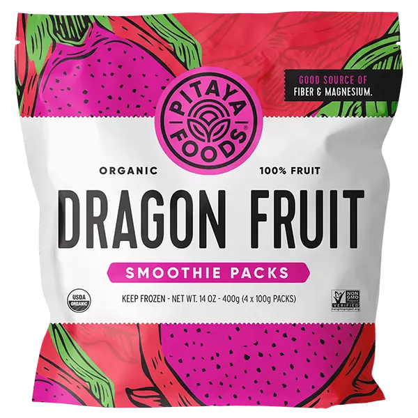 Pitaya : Dragon Fruit, Organic, Smoothie Packs