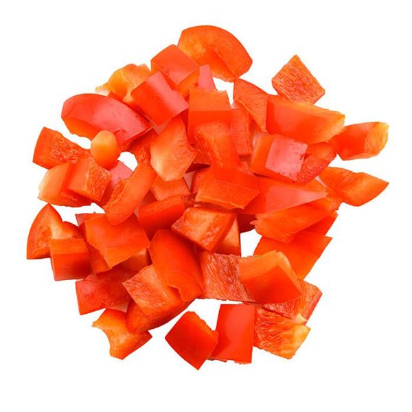 Red Peppers, Diced